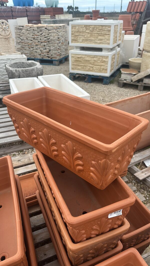 Cassetta Roma in terracotta 52 cm - immagine 2