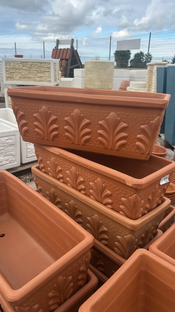 Cassetta Roma in terracotta 52 cm - immagine 3