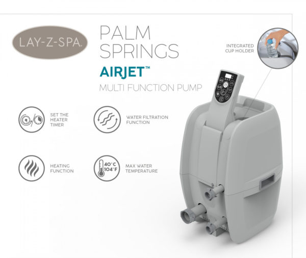 Piscina Spa "PALM SPRINGS LAY-Z AIR JET" - immagine 6