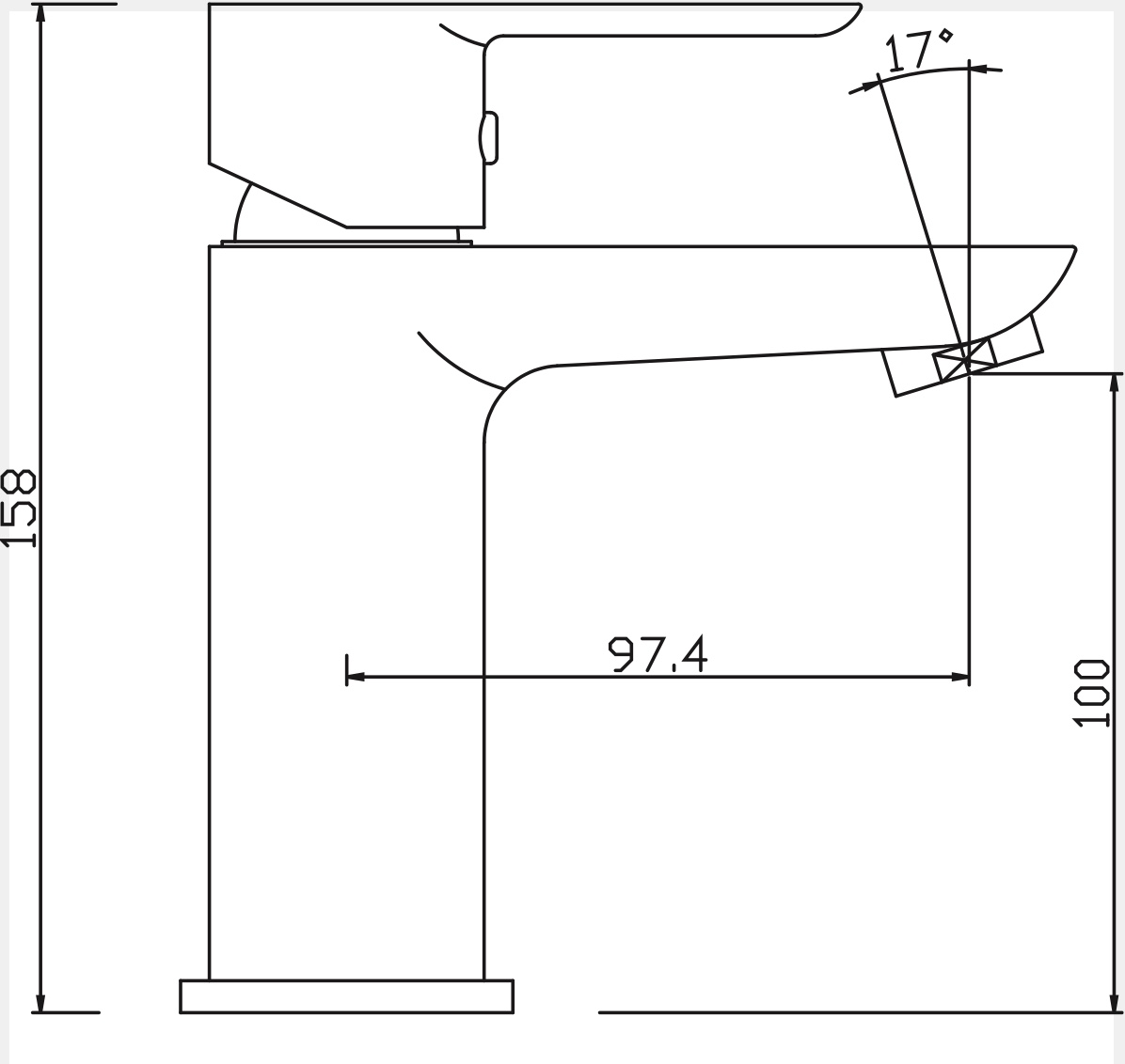 Miscelatore lavabo SEVEN - immagine 2