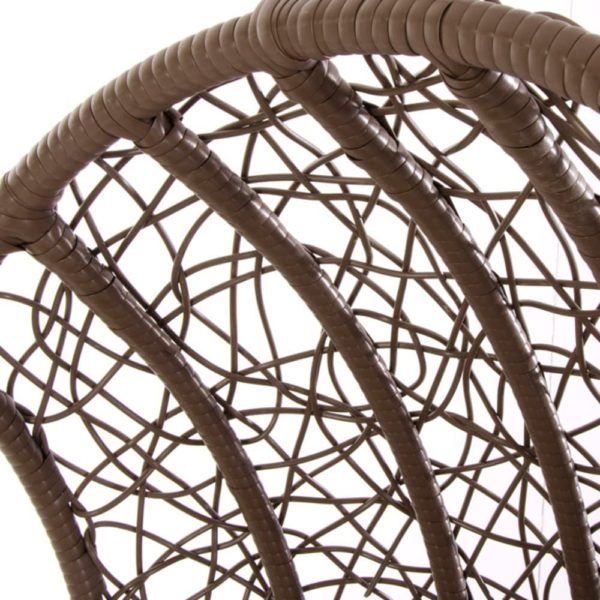 Poltrona PENSILE a goccia in polyrattan - immagine 2