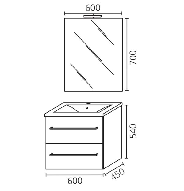 Bagno LIVING 700 - immagine 6