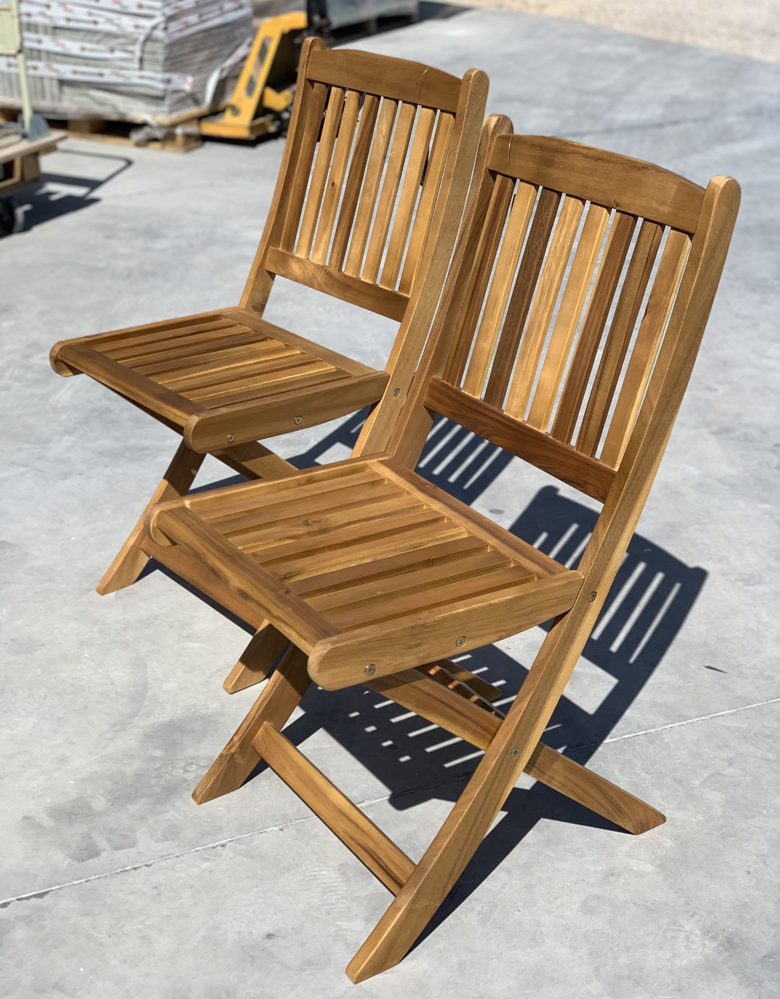 Cavalletti Pieghevoli In Legno Di Abete - Set 2 Pezzi 75x75 Cm, Per Tavoli Da Lavoro Fai Da Te - Foto 9