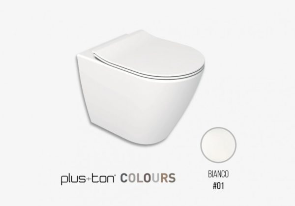 Vaso filomuro scarico pavimento/parete COVER RIMLESS - immagine 6