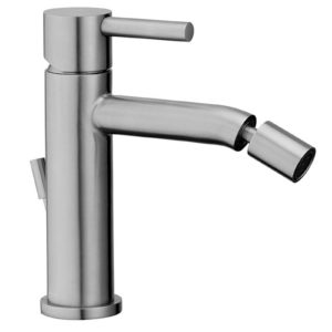 Miscelatore bidet con scarico automatico linea INOX