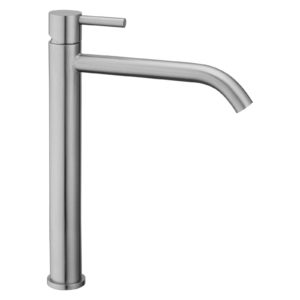 Miscelatore lavabo prolungato senza scarico linea INOX