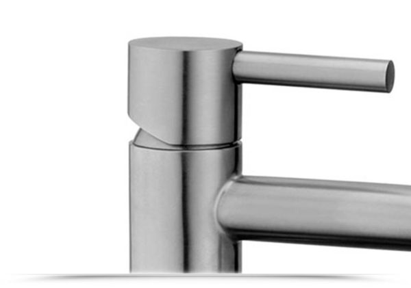 Miscelatore lavabo con scarico automatico linea INOX - immagine 3