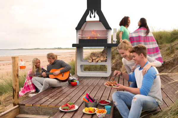Barbecue Prometeo in calcestruzzo refrattario - immagine 2