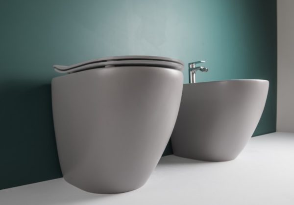 Vaso filomuro scarico pavimento/parete COVER RIMLESS - immagine 2