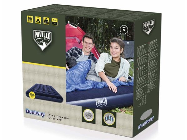 Materassino gonfiabile HORIZON AIRBED Blu - immagine 12