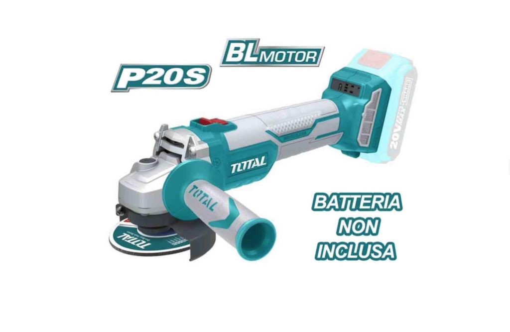 Smerigliatrice Angolare 115mm - 20V Total - Scandecasa