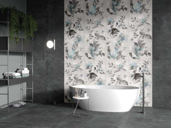 Decoro Fiore 60×120cm Antica Ceramica Rubiera - immagine 2