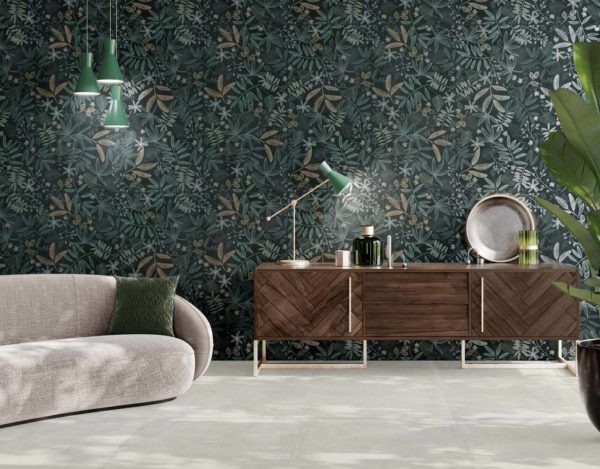 Decoro Green Shadow 60×120cm Antica Ceramica Rubiera - immagine 2