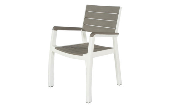 Sedia in resina con braccioli HARMONY