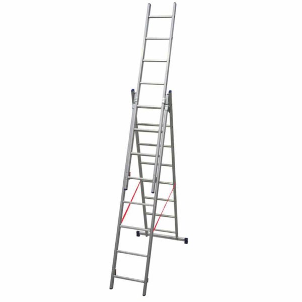 Scala alluminio trasformabile tripla - immagine 4