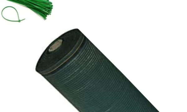 Rete ombreggiante verde in rotolo 90% schermatura - immagine 3