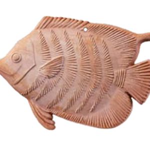 Pesce grande in terracotta 22 cm