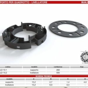 Supporti per quadrotti in cemento o in grès pacco 260pz