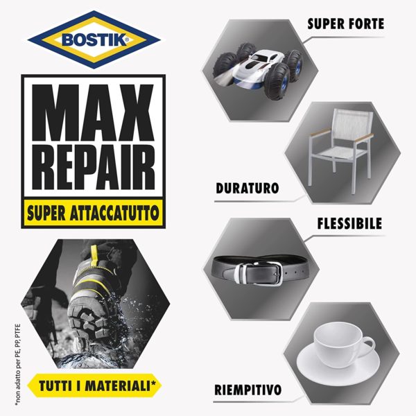 Adesivo Max Repair BOSTIK - immagine 7