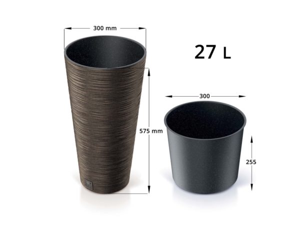 Vaso Furu Low eco wood 57cm - immagine 13