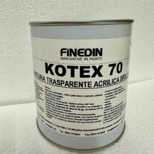 Finitura trasparente acrilica brillante KOTEX 70 0,75Lt
