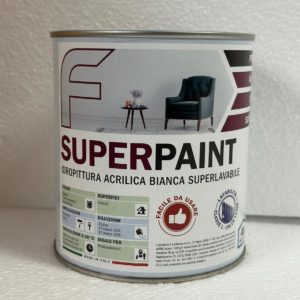 Pittura acrilica lavabile per interni Superpaint Finedin