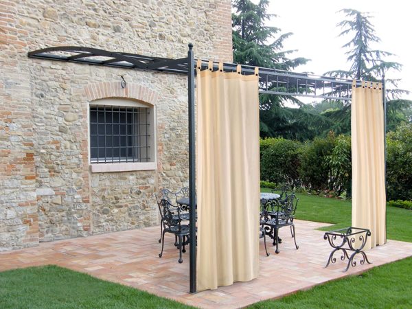 Tenda per Gazebo A Bretella Cm.160X270H Ecru