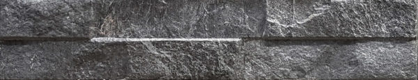 Keradom Rock Black 7,5x38,5 tridimensionale - immagine 3