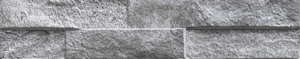Keradom Rock Grey 7,5x38,5 tridimensionale - immagine 3