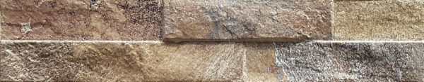 Keradom Rock Rust 7,5x38,5 tridimensionale - immagine 3