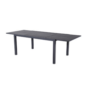 Tavolo in Alluminio Grigio Estensibile di qualità