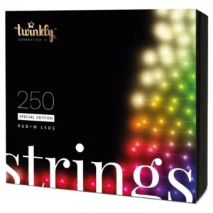 Luci di Natale Strings Smart 250 LED RGB + W II Generazione Twinkly