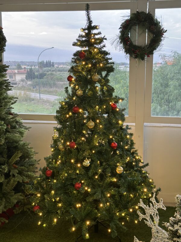 Albero di Natale con luci integrate Maurer
