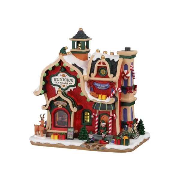 Accademia degli Elfi St.Nick's Elf academy Lemax