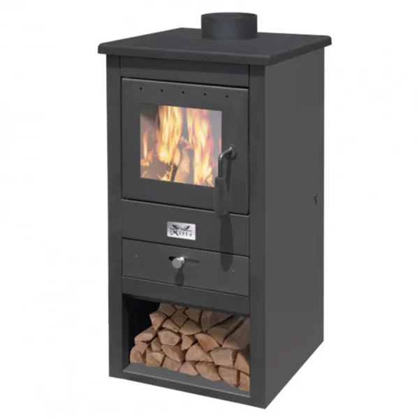Stufa a Legna bruciatutto 10,7 KW "ATHENA"