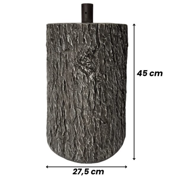 Base tronco per albero di Natale marrone scuro | Xone - immagine 3