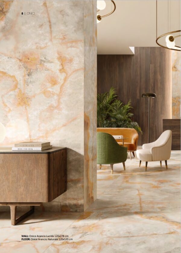 Onice Lucido Arancio Casalgrande Padana