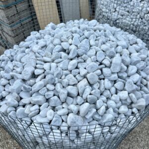 Cesta Ciottoli di Carrara 600 kg formato convenienza 25-40mm