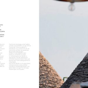 Trulli Avorio 3.8×38 cm – Gres Effetto Pietra Pugliese