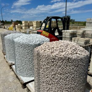 Cesta ciottoli di carrara 1500 kg
