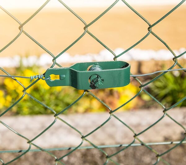 Recinzione in ferro zincato nudo o plastificato verde - immagine 8