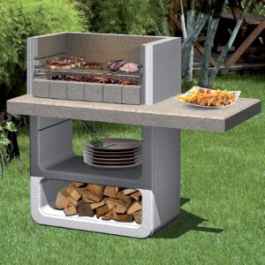 Agadir Barbecue Sarom legna e carbonella