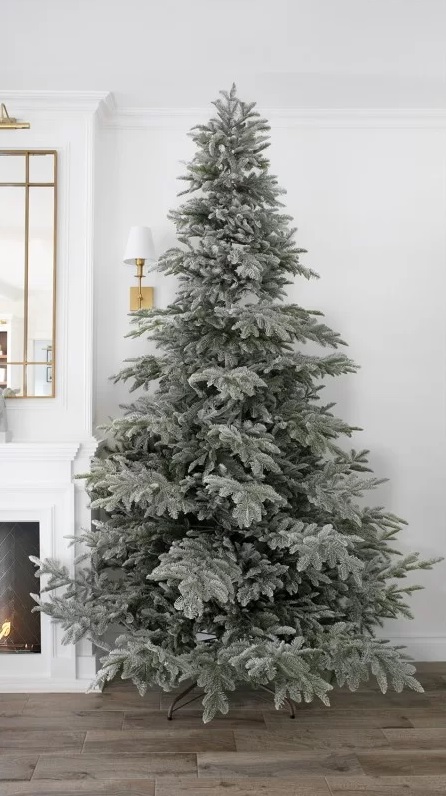 Albero di Natale innevato Rockefeller by Salvatore Izzo H240 - immagine 2