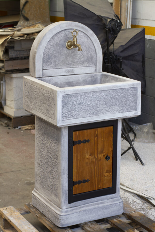 Lavello in cemento da esterno