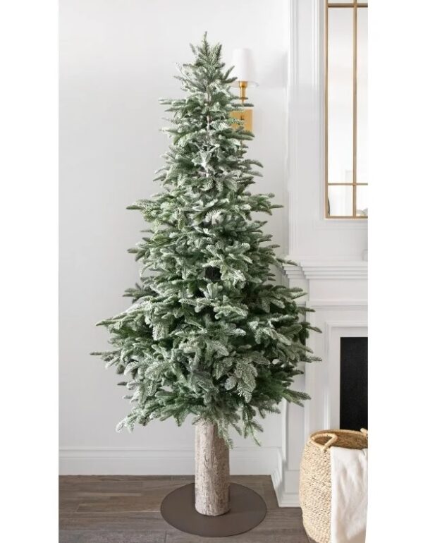 Albero di Natale slim innevato Rockefeller by Salvatore Izzo 180H - immagine 3
