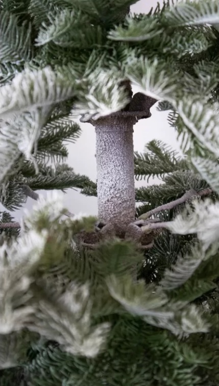 Albero di Natale innevato Rockefeller by Salvatore Izzo H240 - immagine 4