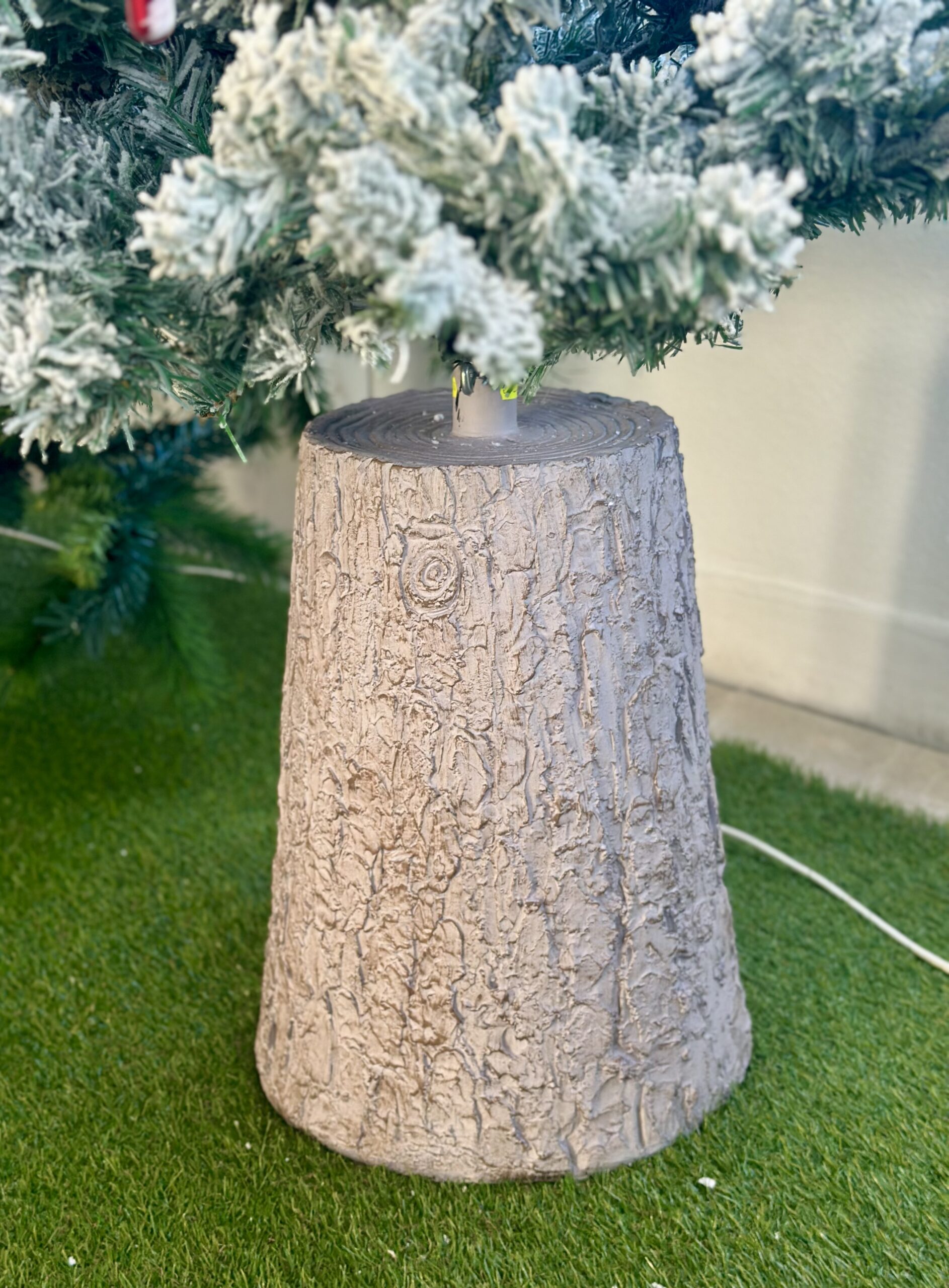 Base tronco realistico per albero 210cm - 270cm