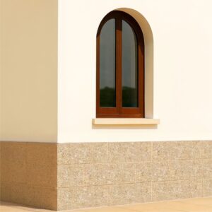 Rivestimento in Bio Carparo finitura naturale idrofugato antigelivo