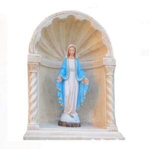 Nicchia per Madonnina o Santi in calcestruzzo H64