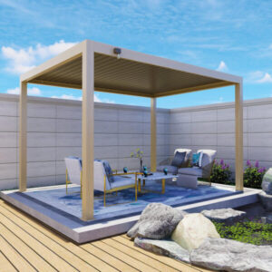 Pergola BIOCLIMATICA ATENA 120 doppio strato 3X3 3X4 4X4 3X6
